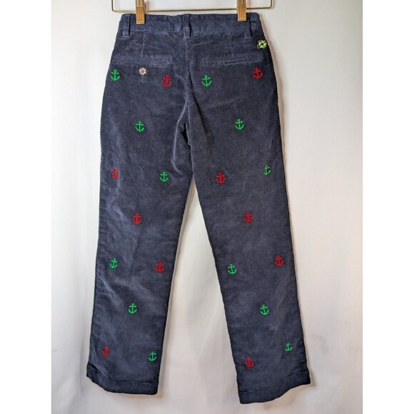 Castaway Nantucket Navy Corduroy Nautical Pattern Pants Child 8 - Picture 6 of 8